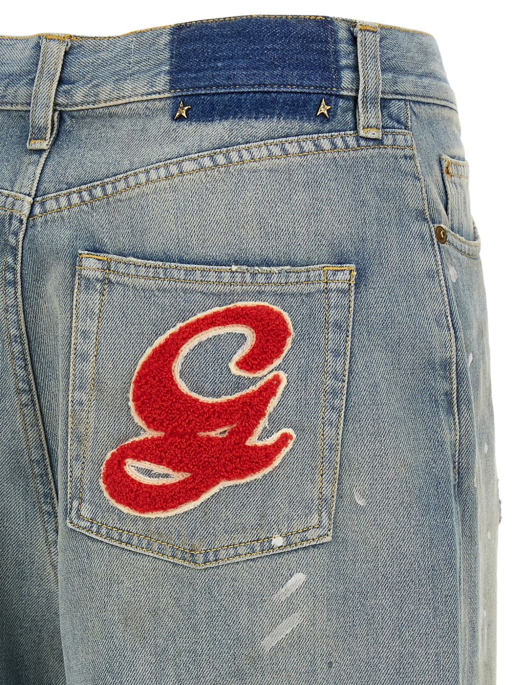 Golden Goose GWP02079 jeans donna blu