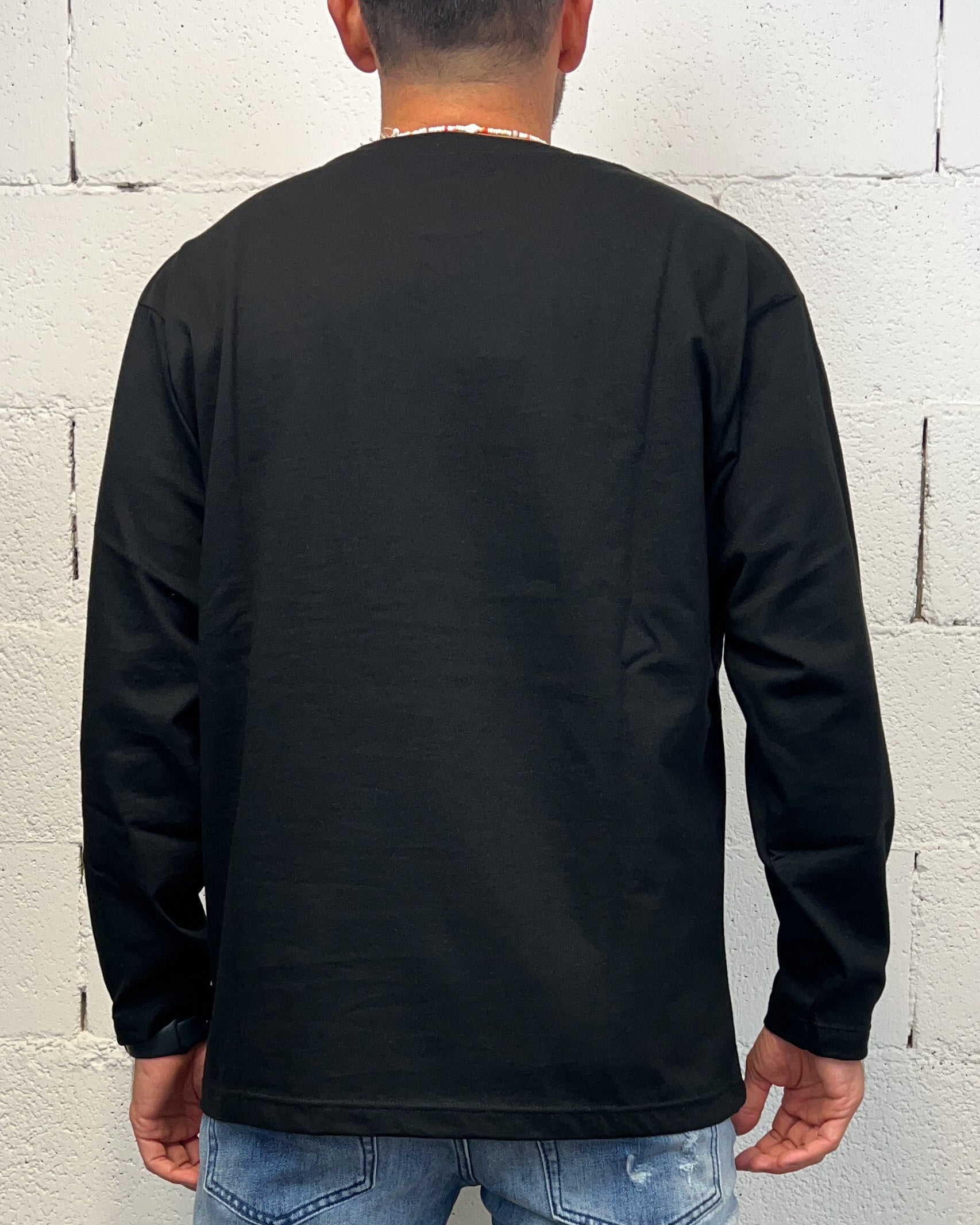 ONLYONE DROPIN maglia manica lunga boxy fit nera