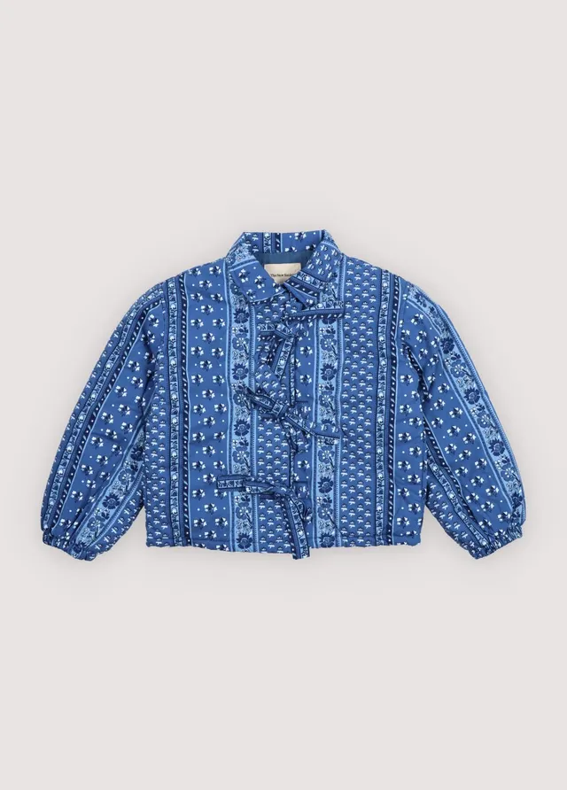 The New Society Mare Jacket Mare Print giacca bambino cotone
