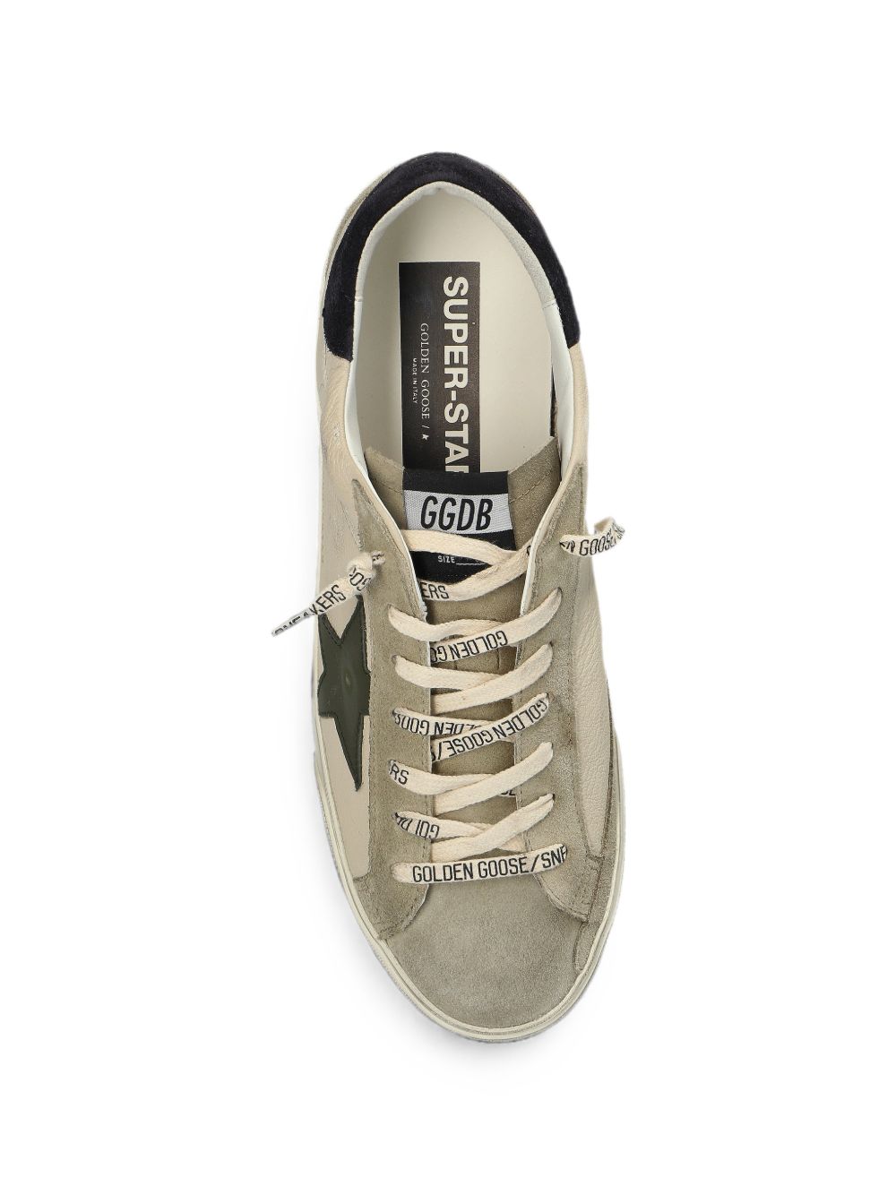 Golden Goose Super-Star GMF00102 Sneakers Beige Uomo