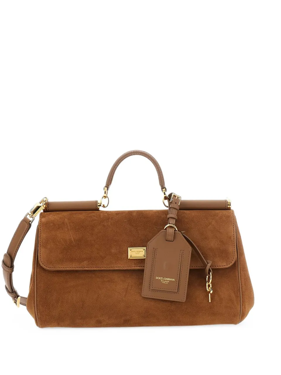 Dolce & Gabbana BB7782 borsa a mano cammello