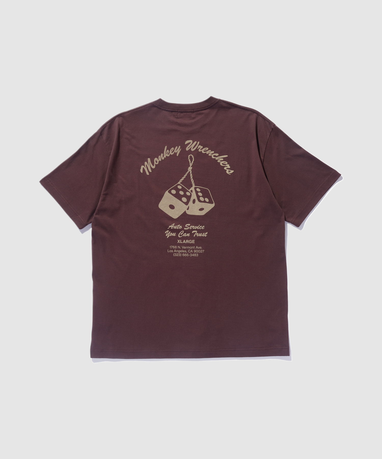 X-Large Monkey Wrenchers S/S Tee maglietta cotone