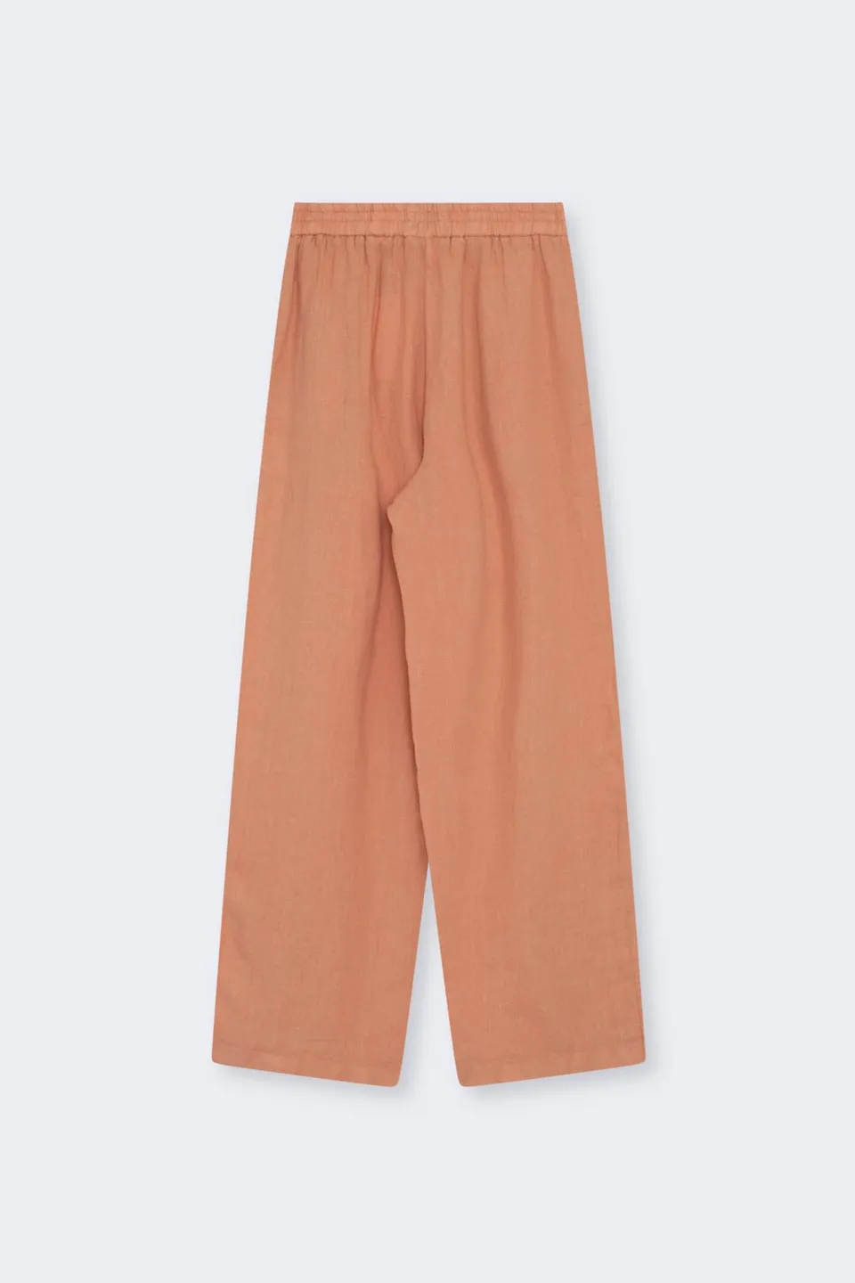 The New Society Melissa pantaloni lino peach nougat donna