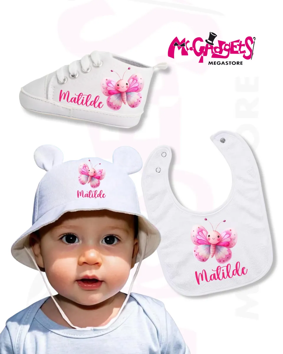 Mr. Gadgets Farfalla kit neonato poliestere e cotone