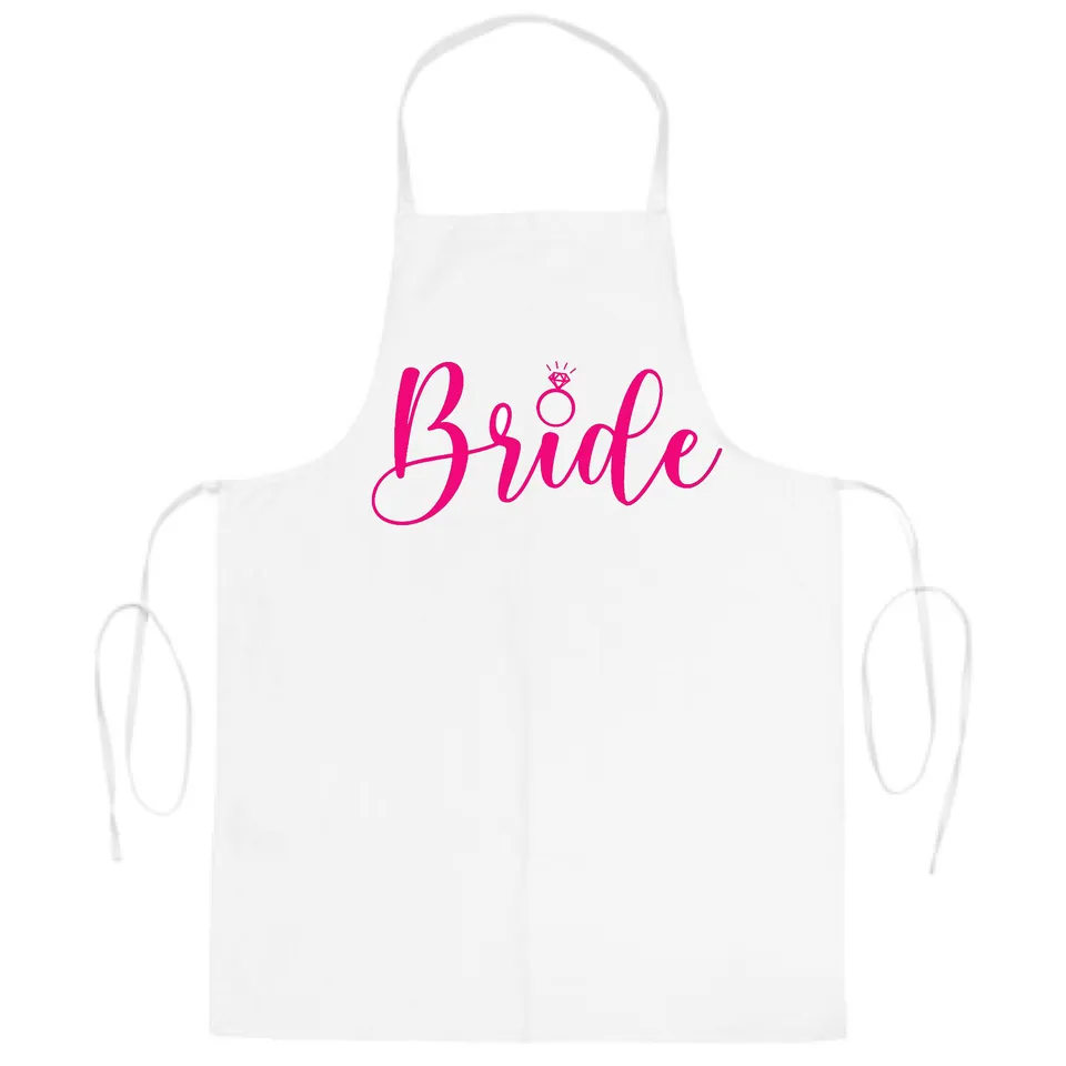 Mr. Gadgets Bride grembiule da cucina personalizzabile