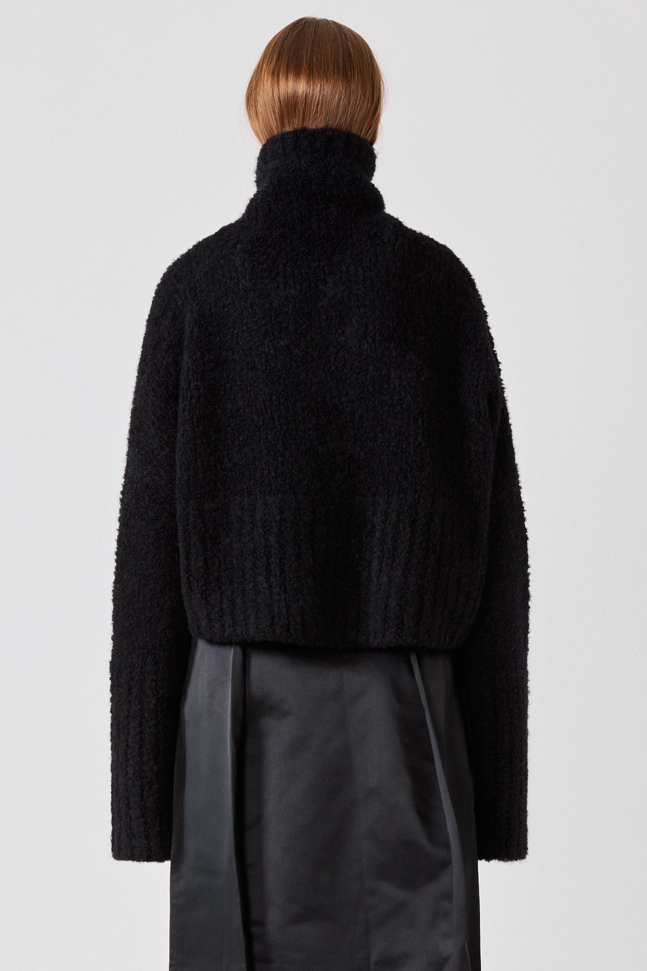 Sa Su Phi Teddy Maglione Collo Alto Nero Taglia 38