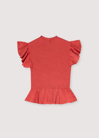 The New Society Katerina Blusa Donna Chili Jacquard