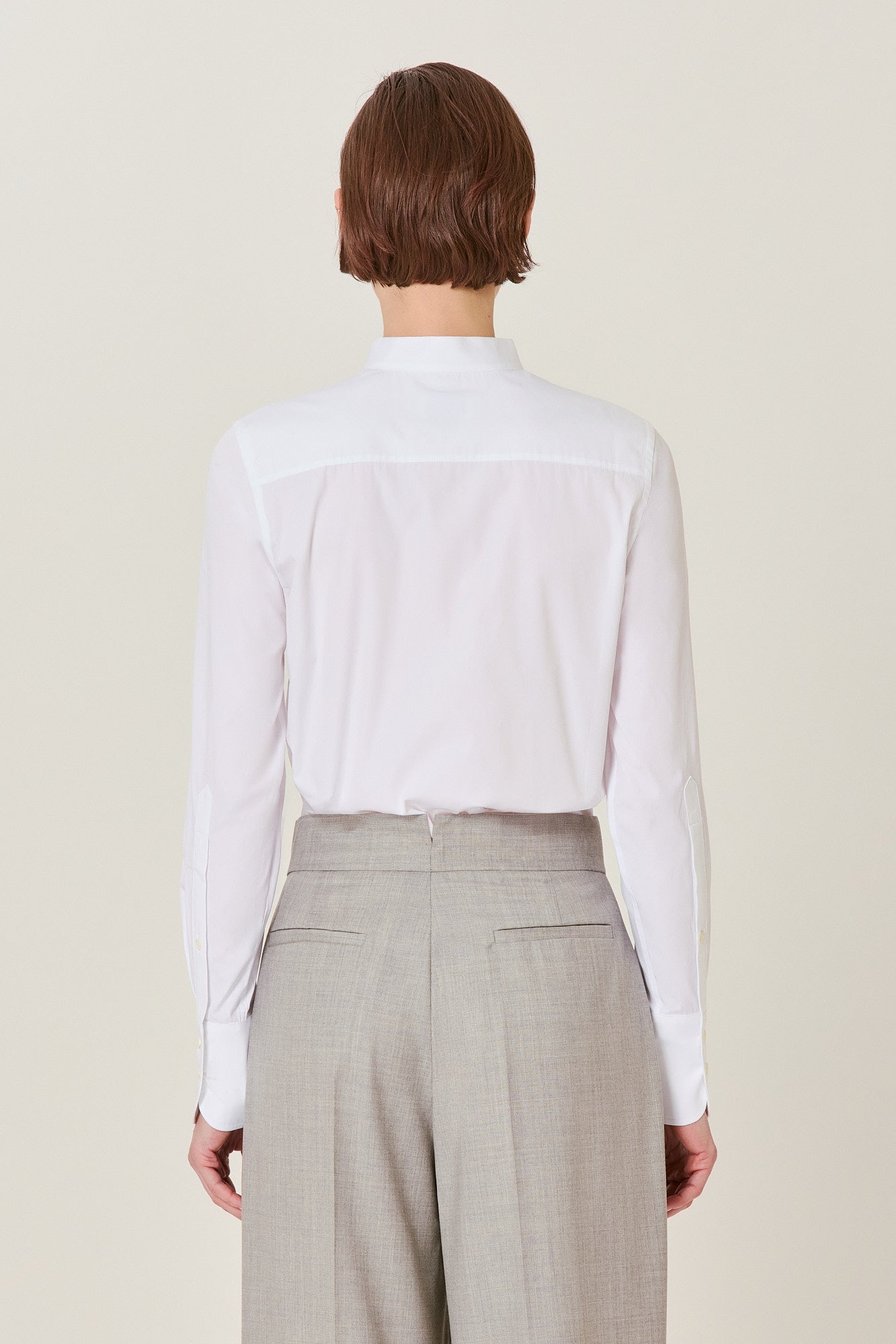Sa Su Phi Smoking camicia bianca in cotone