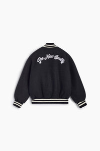 The New Society Leo Bomber donna in lana