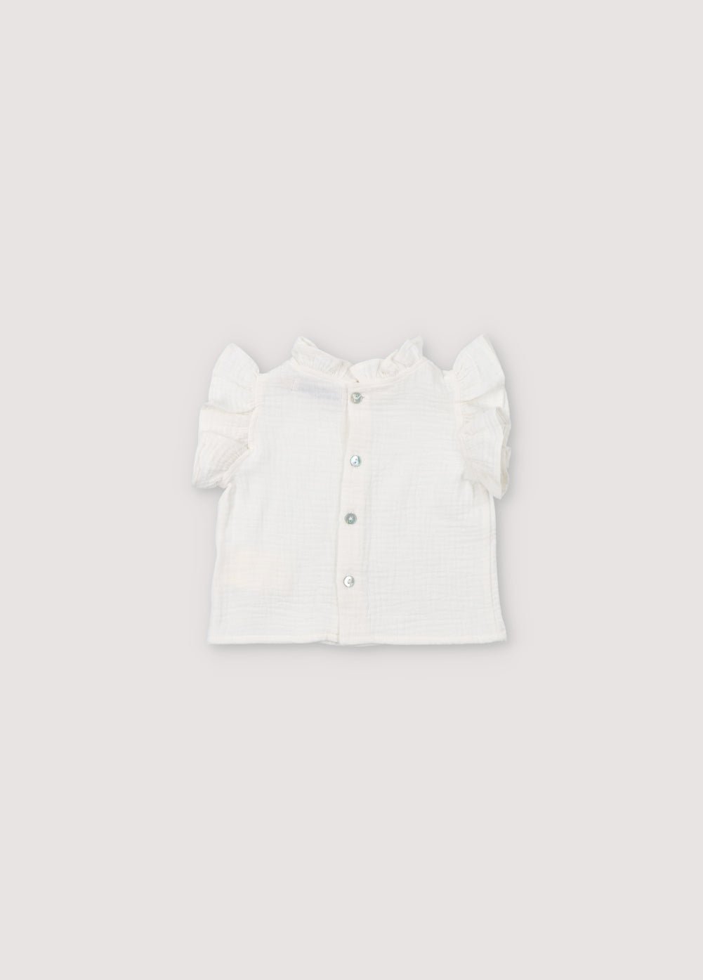 THE NEW SOCIETY Spyros Baby Blouse camicia neonato mussola 6 mesi