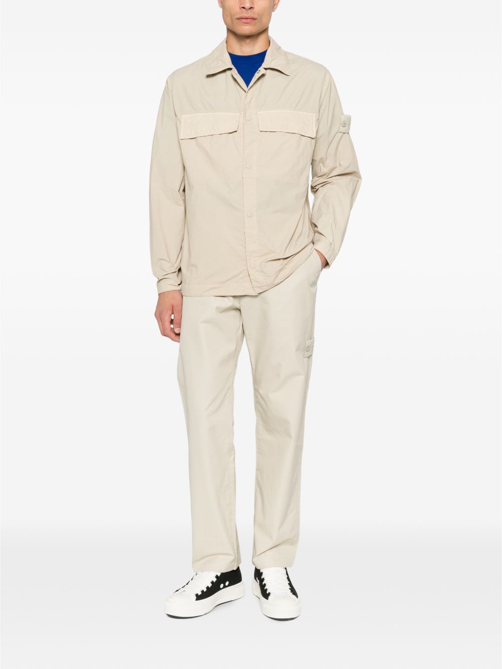 Stone Island L2S151200044 camicia uomo beige