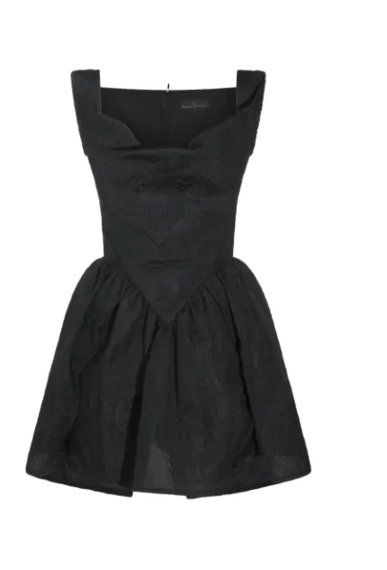 Vivienne Westwood 1101039H abito corto nero donna