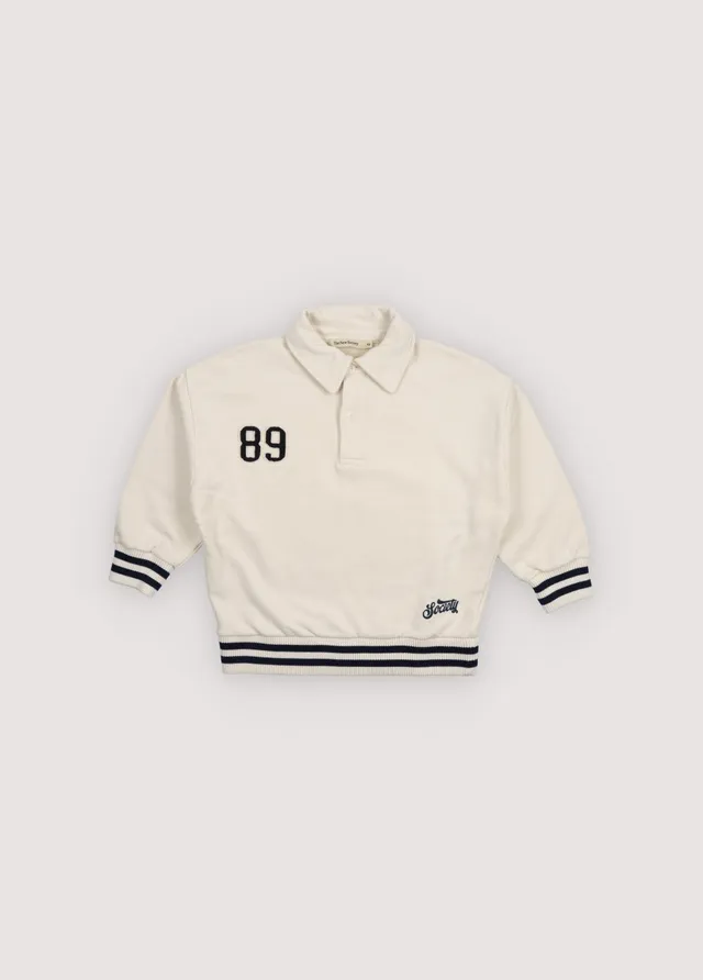 The New Society Finnia polo bambino ecru 6 anni cotone