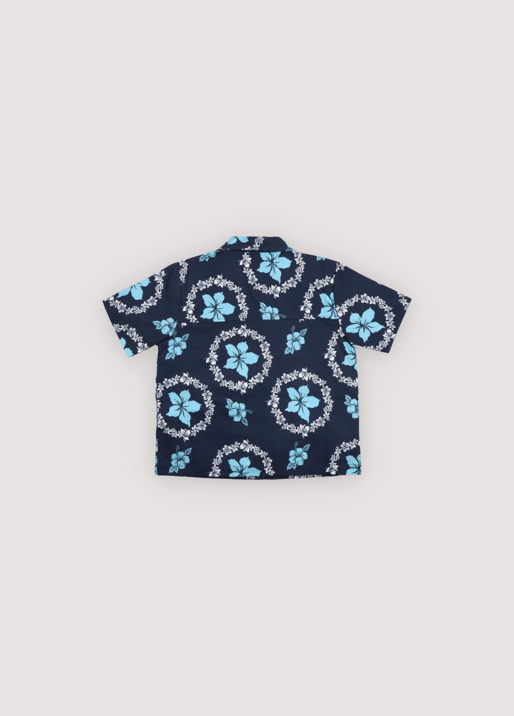 The New Society Dionisio camicia bambino fiori blu 6 anni