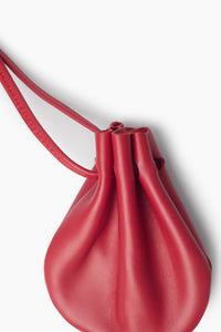 The New Society TNS borsa donna rossa in pelle