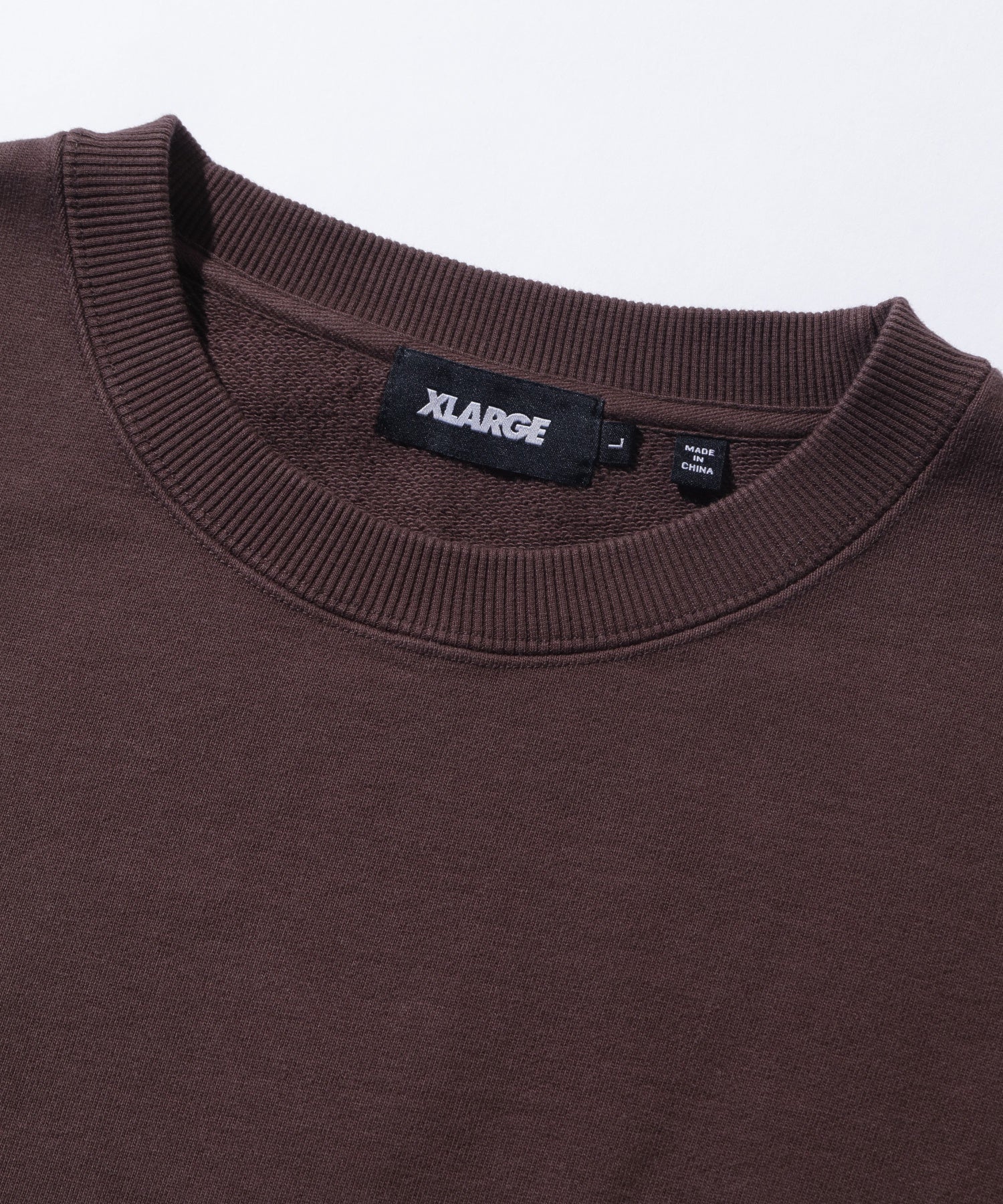 X-Large Slanted OG felpa girocollo nera