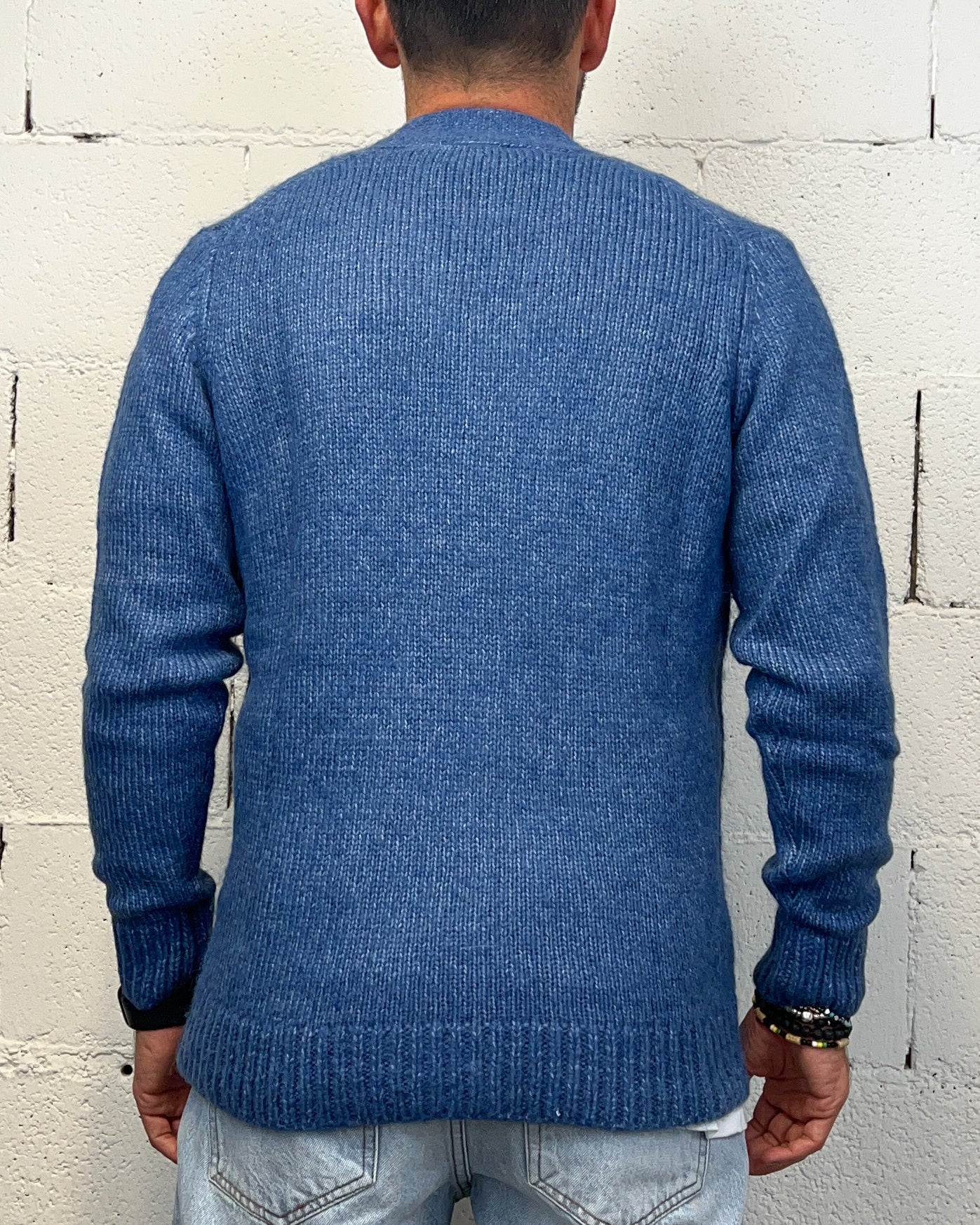 OVER-D Topazio Cardigan Tasche Toppa Vestibilità Regolare