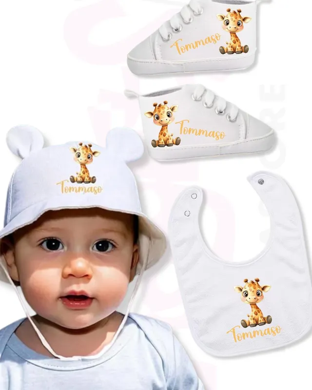 Mr. Gadgets Giraffa kit neonato poliestere e cotone