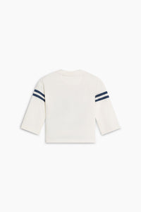 The New Society Lane maglietta neonato cotone maniche corte