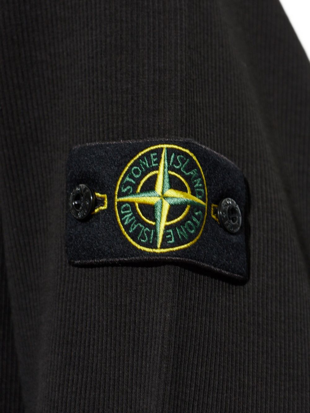 STONE ISLAND L2S156100017 Felpa Nera Uomo Taglia M