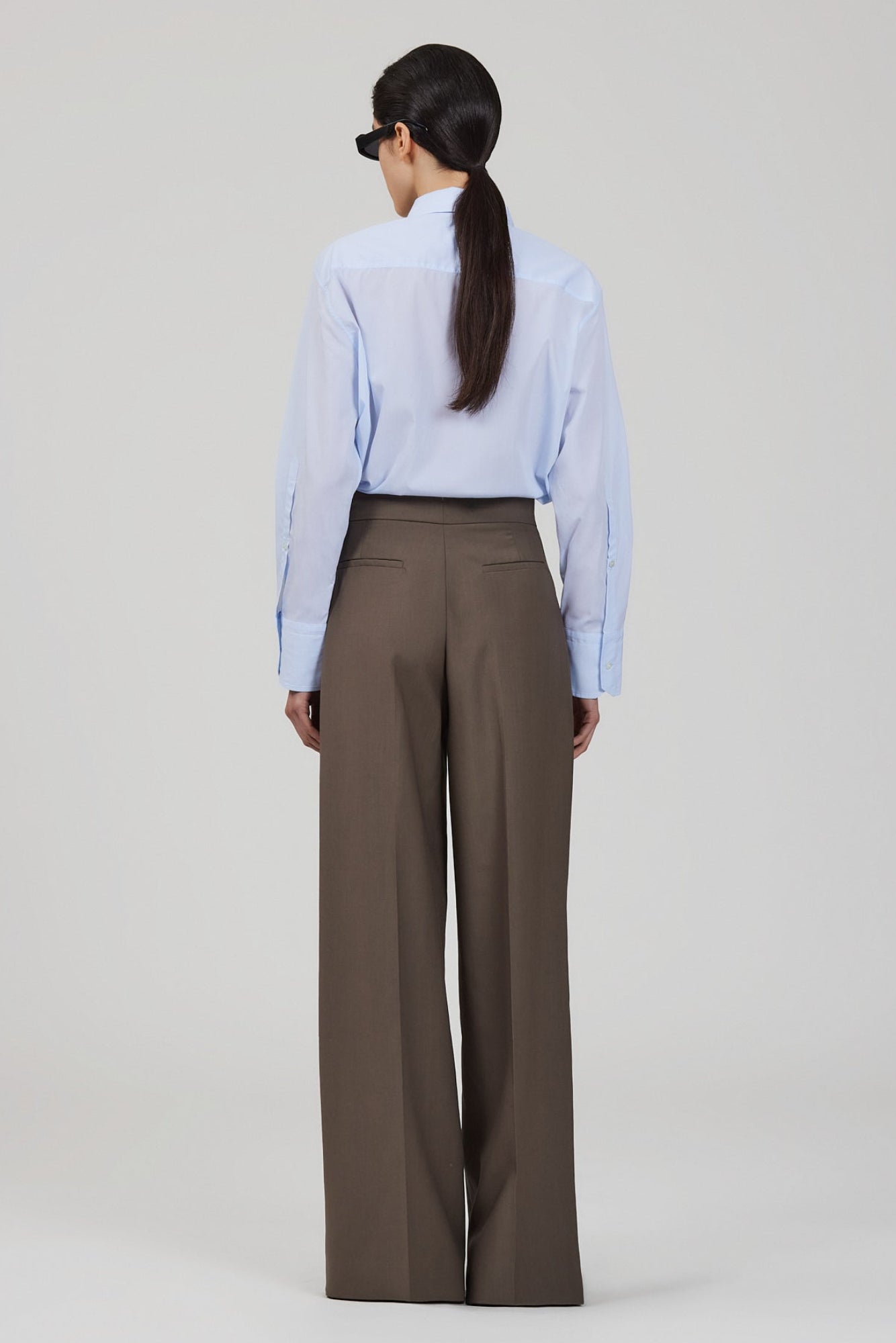 Sa Su Phi Bogart pantaloni lana fango