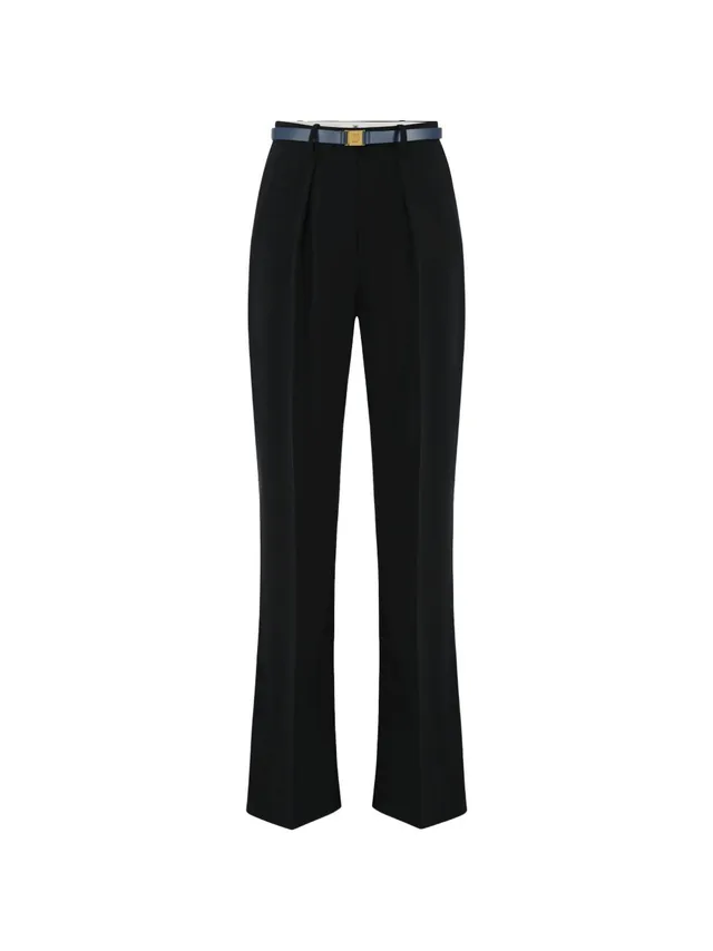Elisabetta Franchi PA20766E2 pantaloni donna neri
