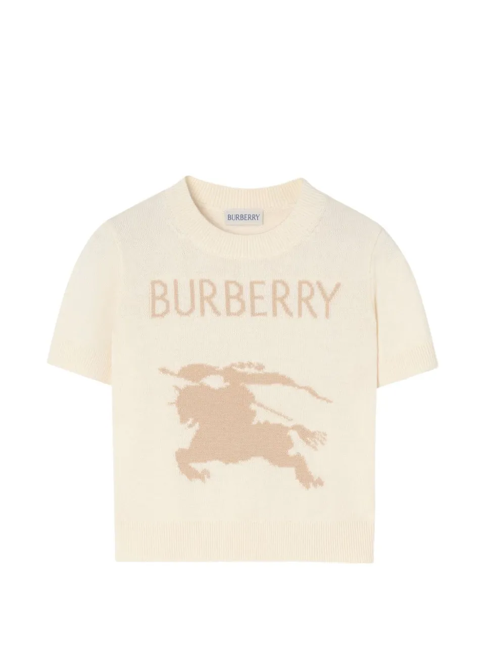 Burberry Kids 8125914 t-shirt bambina avorio