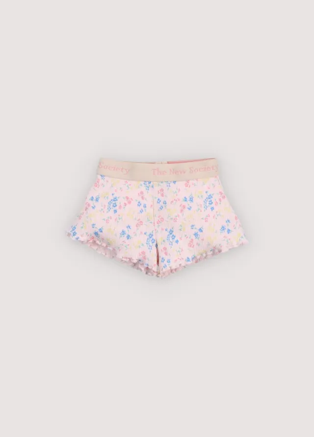 The New Society Sabina pantaloncini neonato fantasia cotone