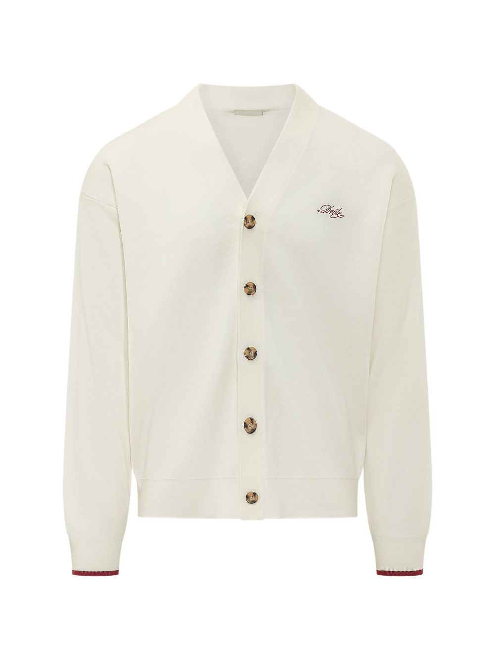 Drole de Monsieur L-CA123 cardigan off-white bianco