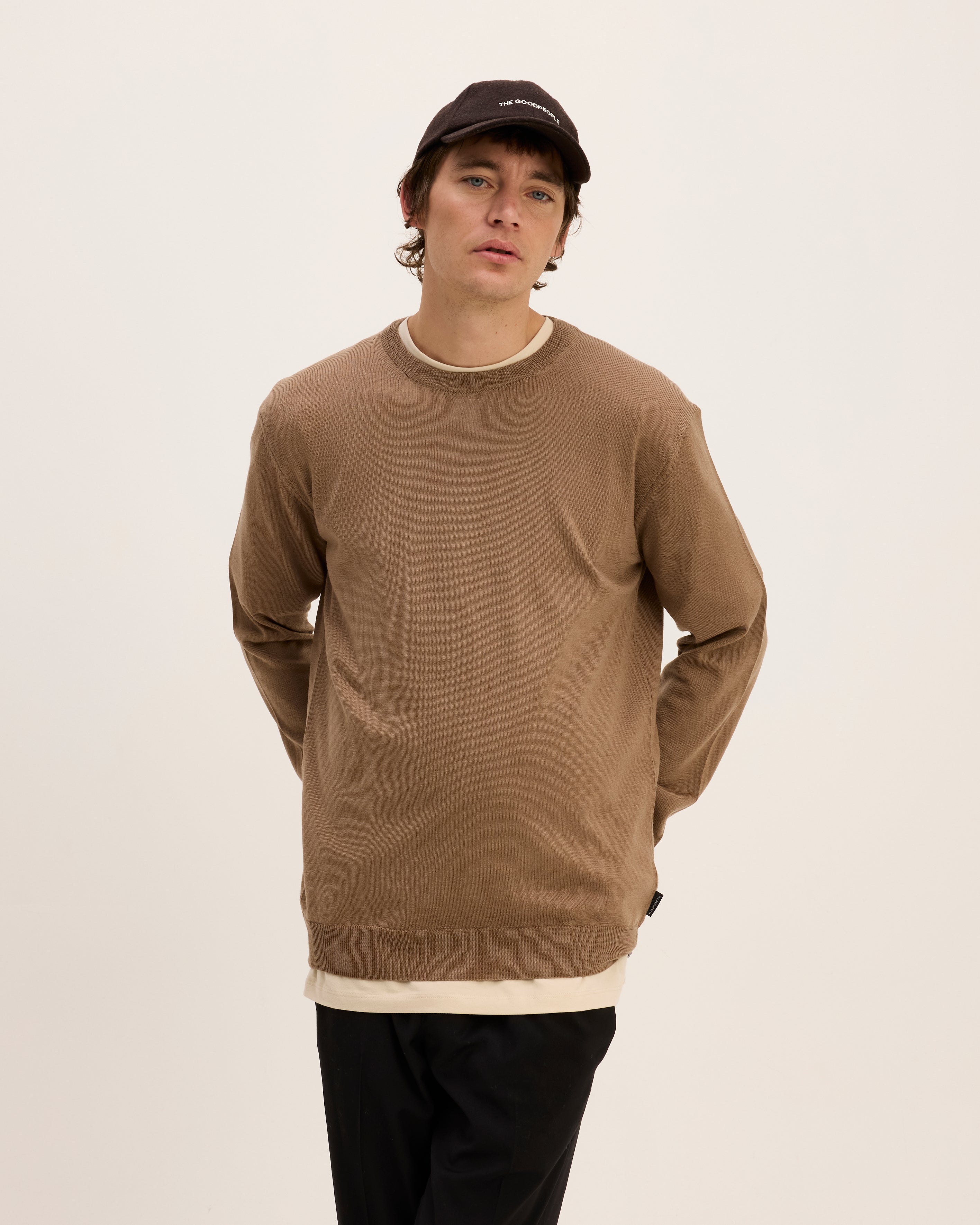 GOODPEOPLE Essential Merino Duo maglione lana merino 2 pezzi