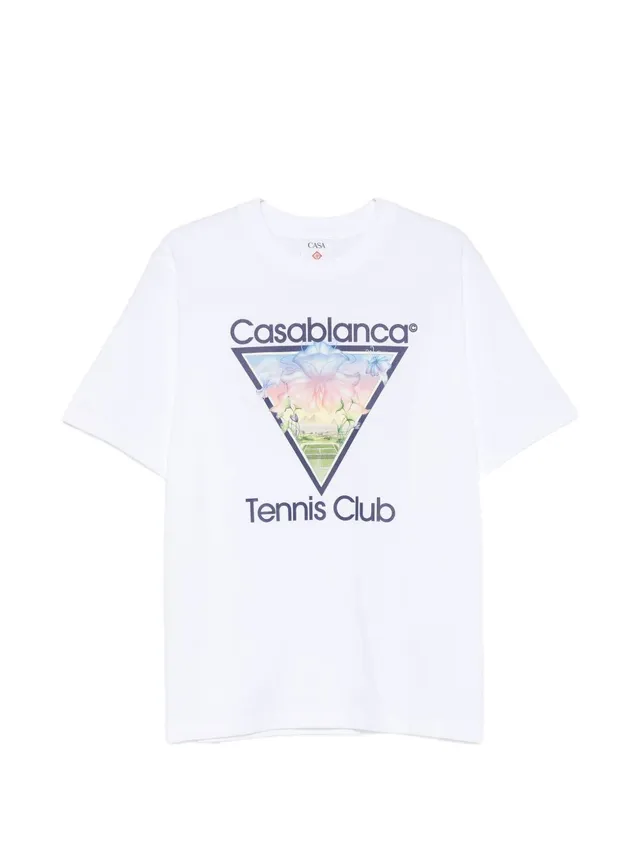Casablanca M-AW26-JTS t-shirt uomo cotone