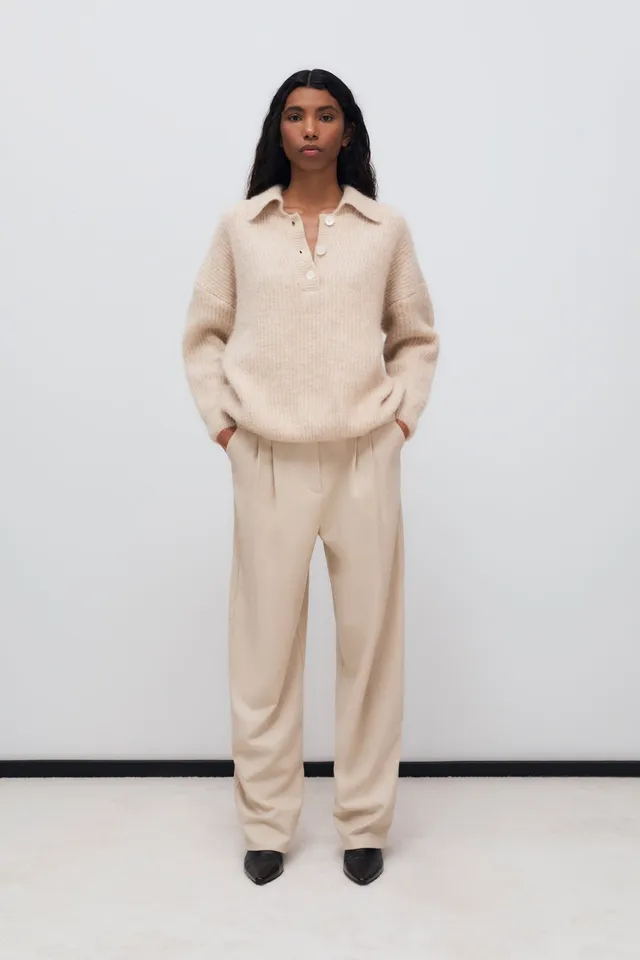 The New Society Dione Moonlight pantalone donna lana
