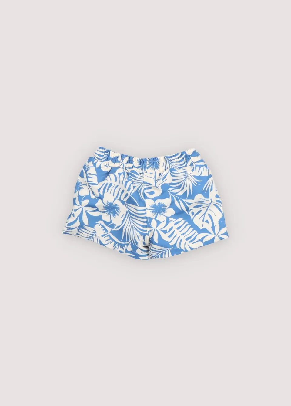 The New Society Garden Swim costumino neonato stampa tropicale