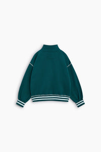 The New Society Whisper polo bambino Dark Sea cotone