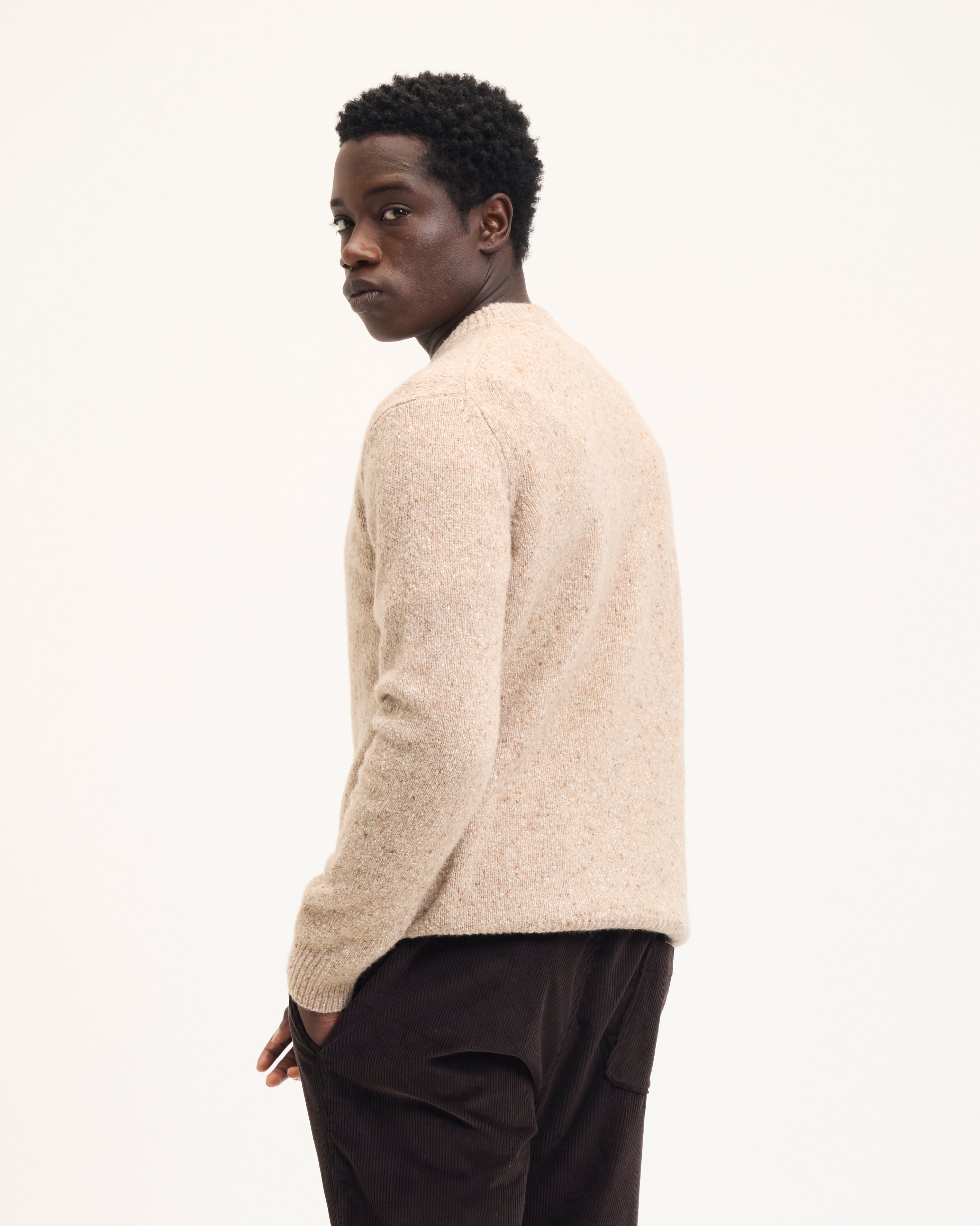GOODPEOPLE Kookai maglione lana beige