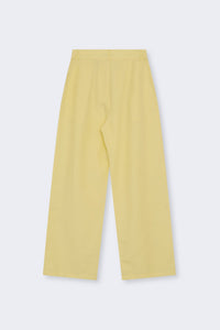 The New Society Amaryllis pantalone donna lino giallo