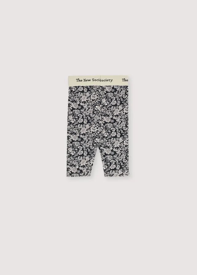 The New Society TNS leggings baby 6 mesi fiori cotone
