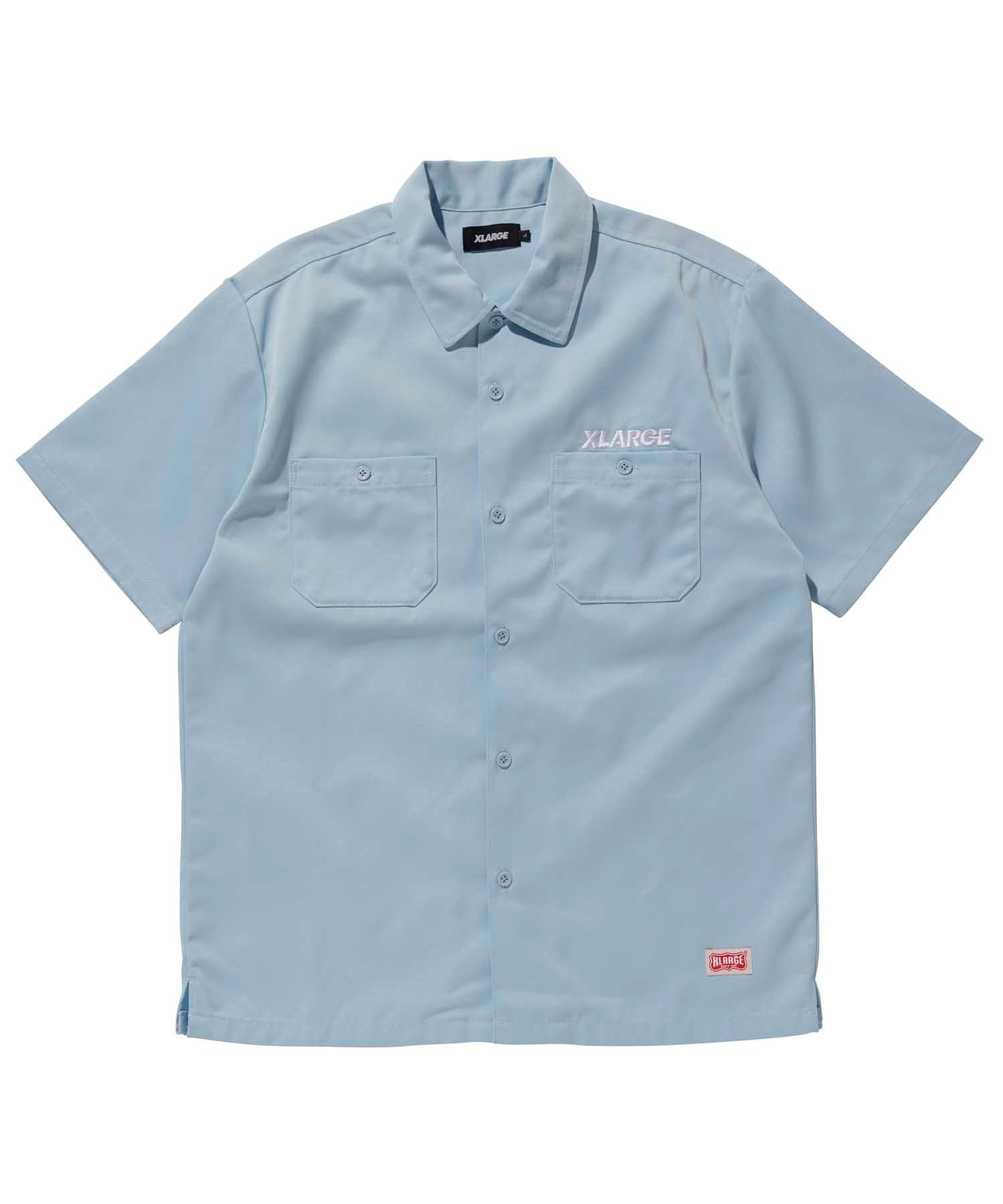 X-Large S/S OG Work Shirt camicia bianca elasticizzata