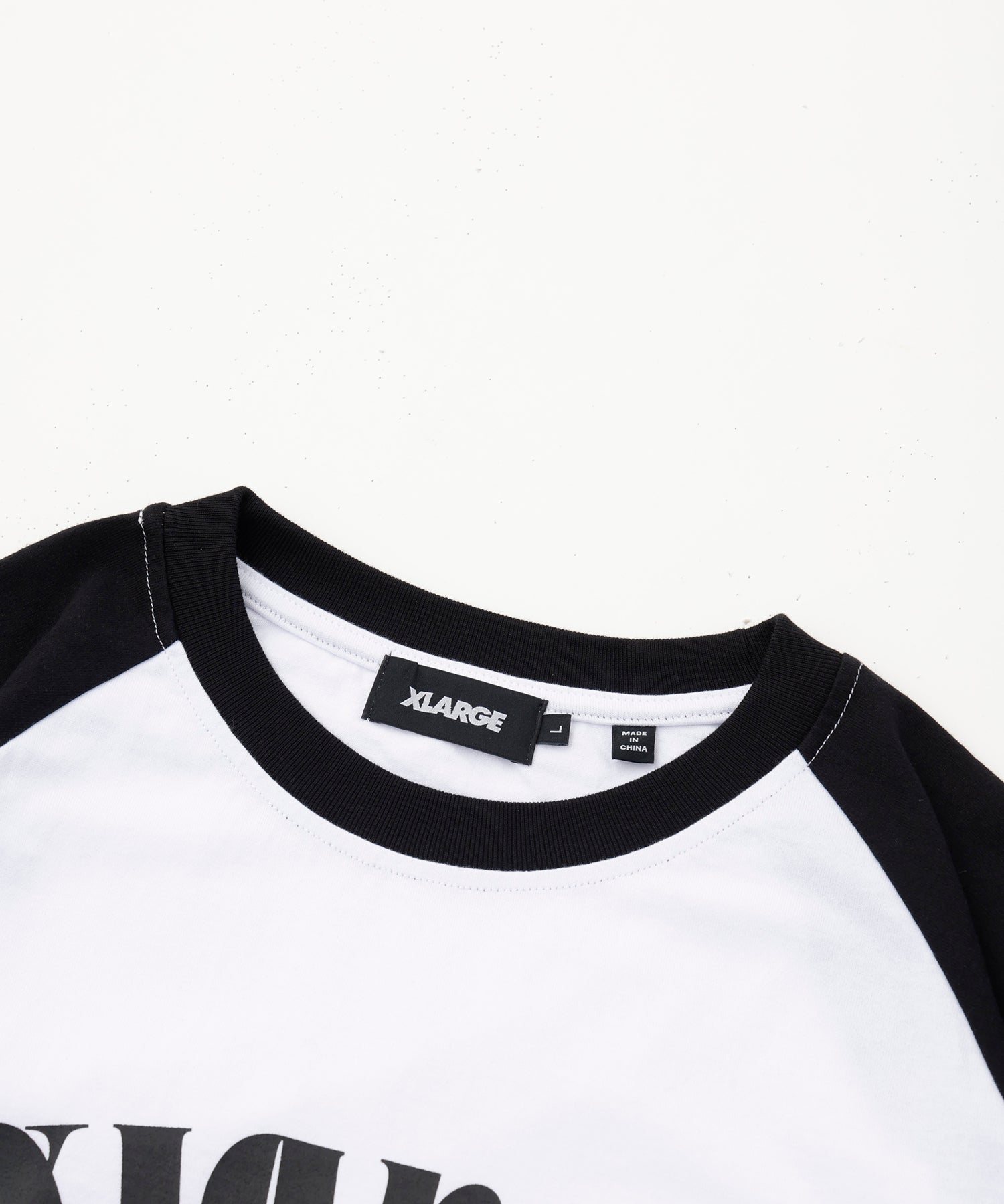 X-Large Classic Raglan maglia manica lunga cotone