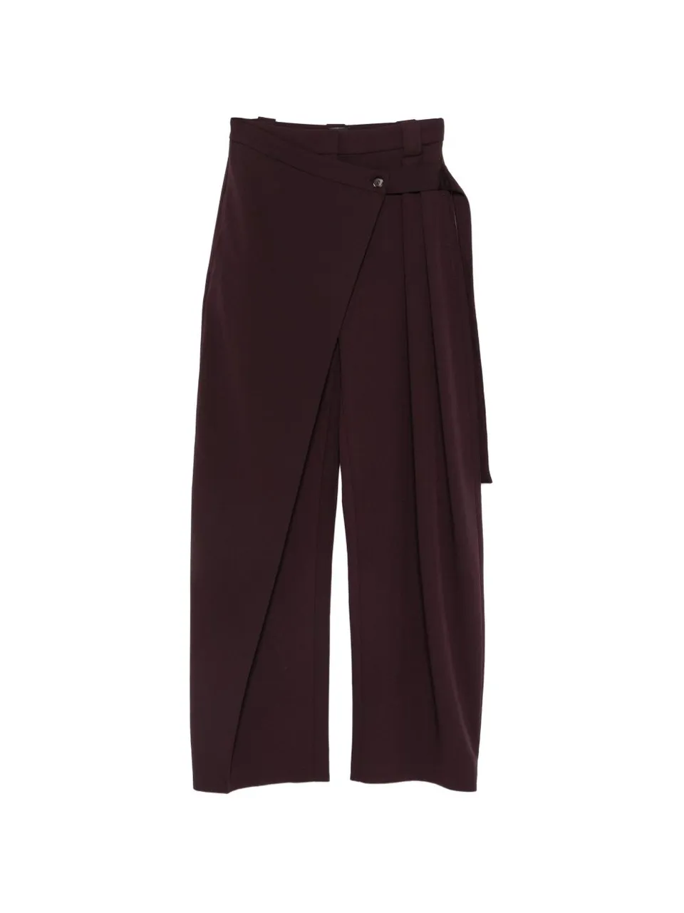Pinko 105570 pantaloni bordeaux scuro donna