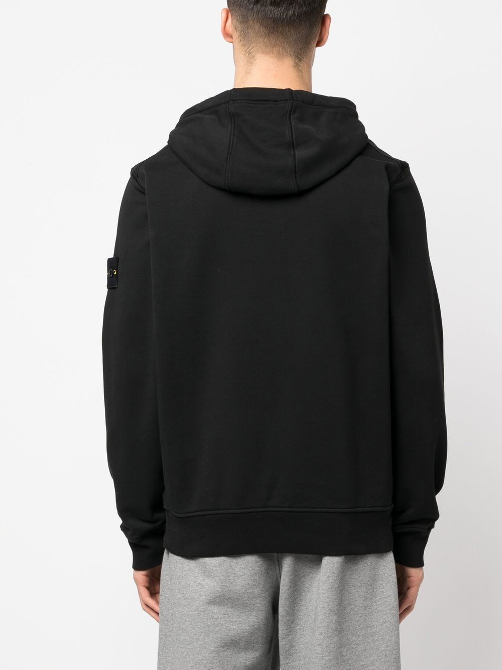 Stone Island L2S156100062 felpa con cappuccio nera