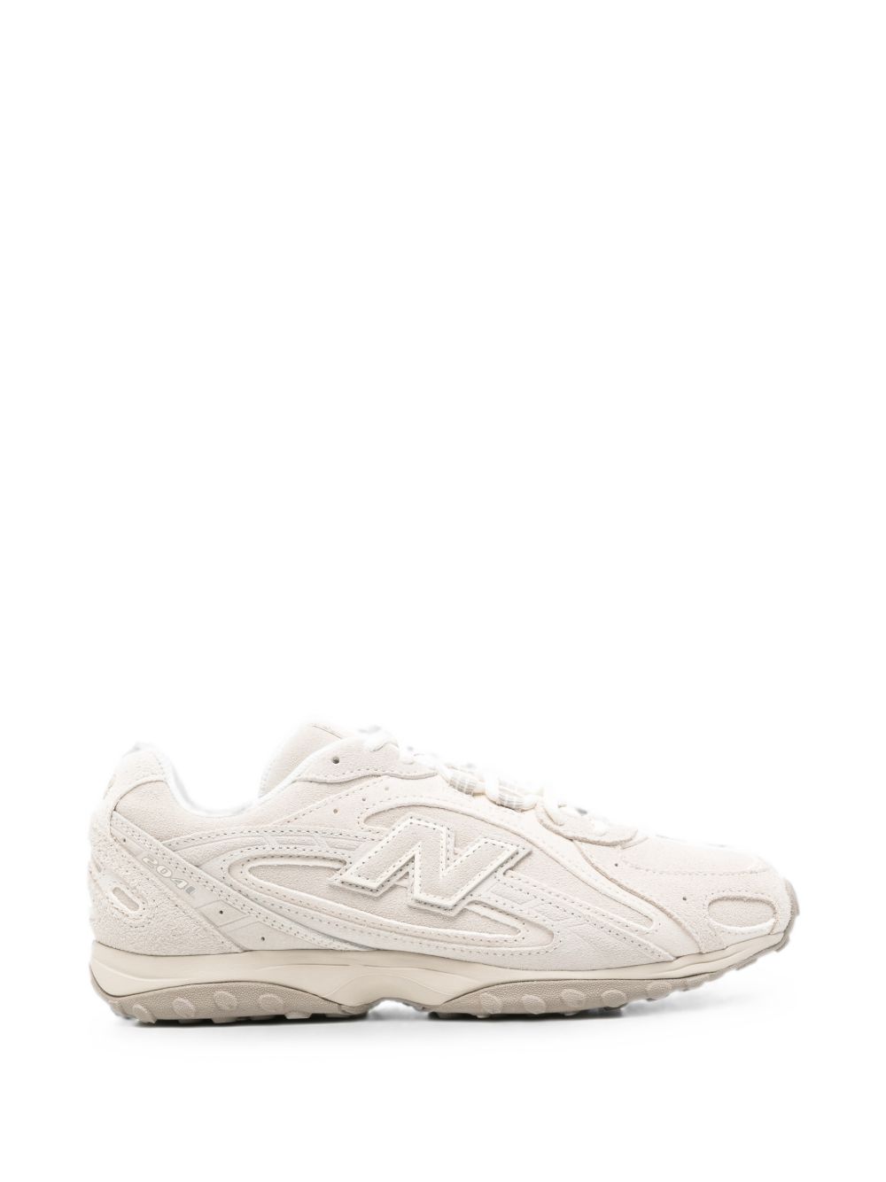 New Balance U204LMMC sneakers bianche pelle scamosciata