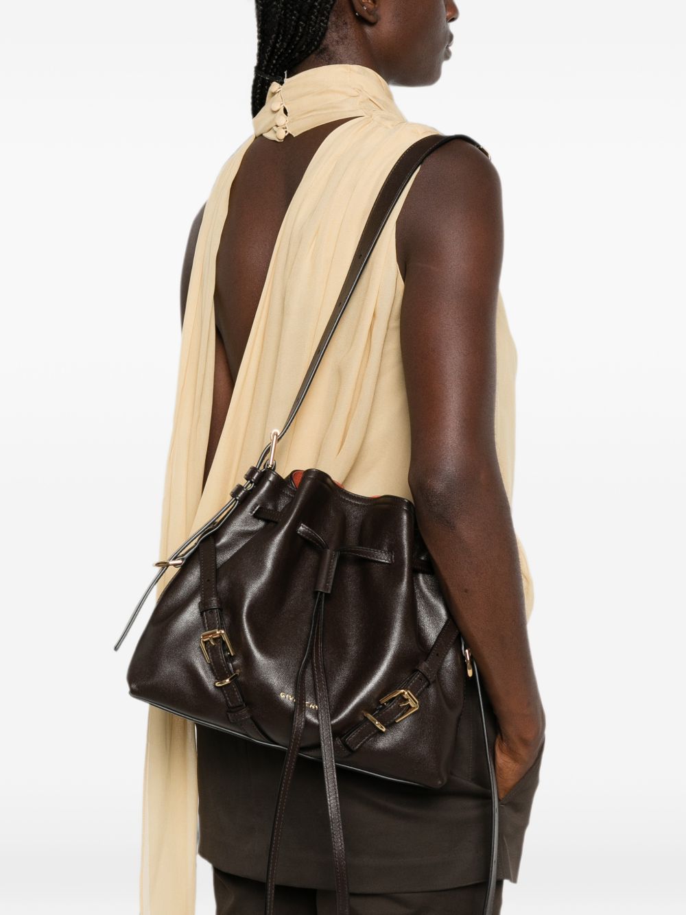 Givenchy BB518PB2AE borsa a mano marrone donna