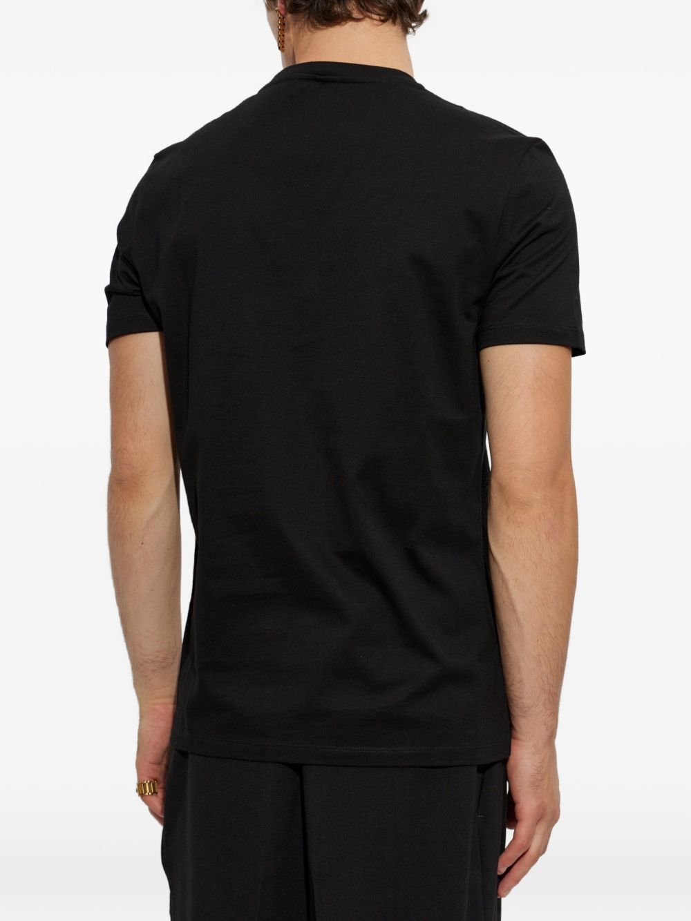 Versace 1026452 t-shirt nera uomo taglia vera
