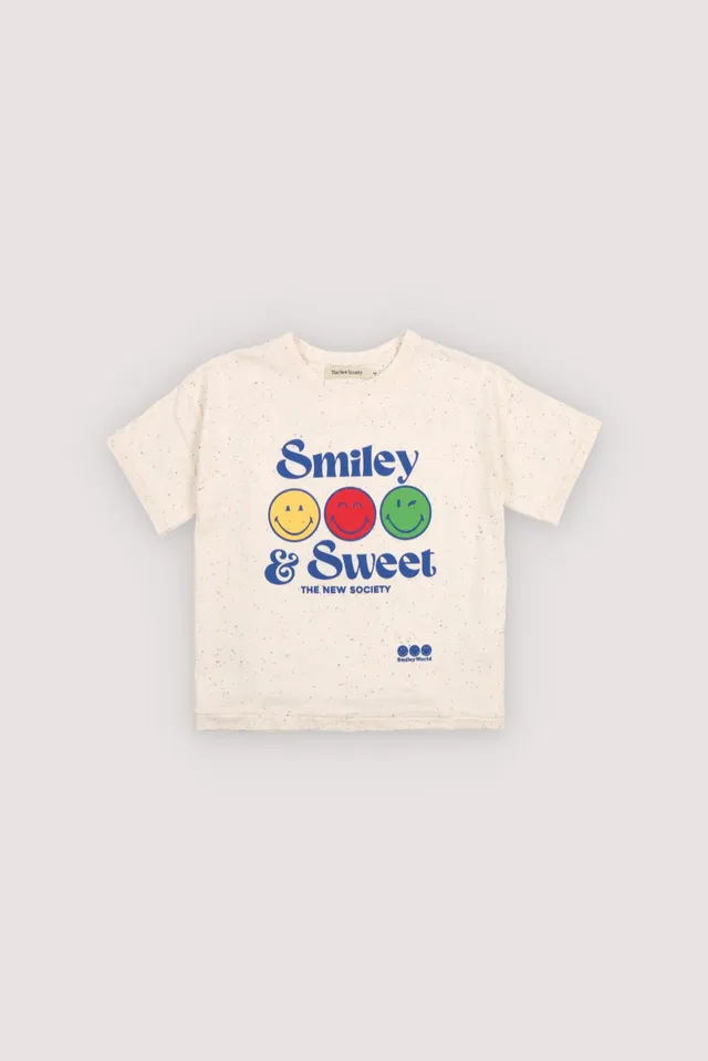 The New Society SmileyWorld t-shirt multicolor cotone