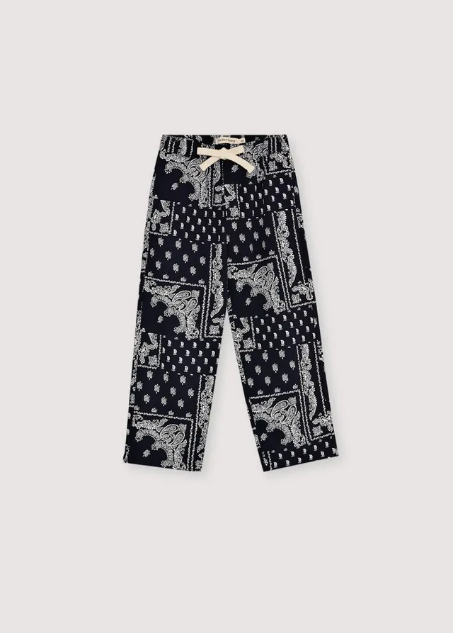 The New Society Luis pantaloni bambino bandana cotone