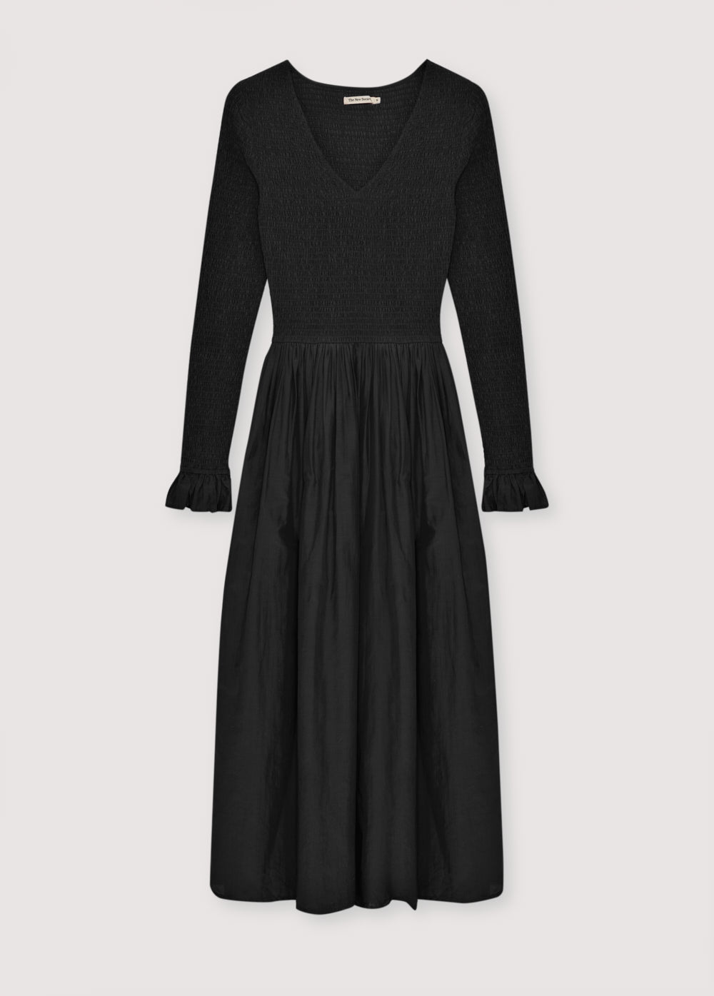 The New Society Luly Vestito Donna Cotone Eclipse Noir