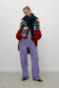 The New Society Julia Cardigan Donna Mohair Rigato