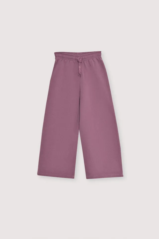 The New Society TNS Logo Jogging pantaloni cotone Grape Bliss