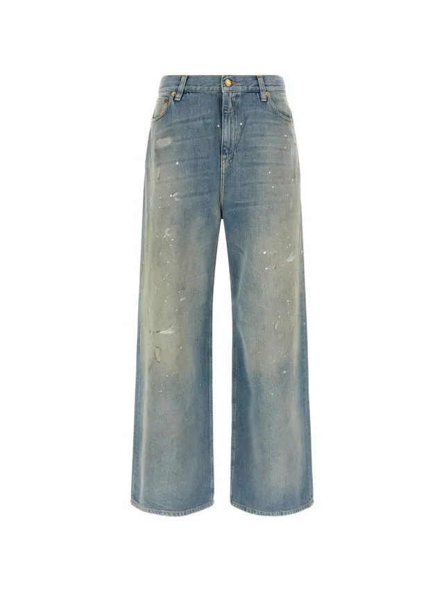 Golden Goose GWP02079 jeans donna blu